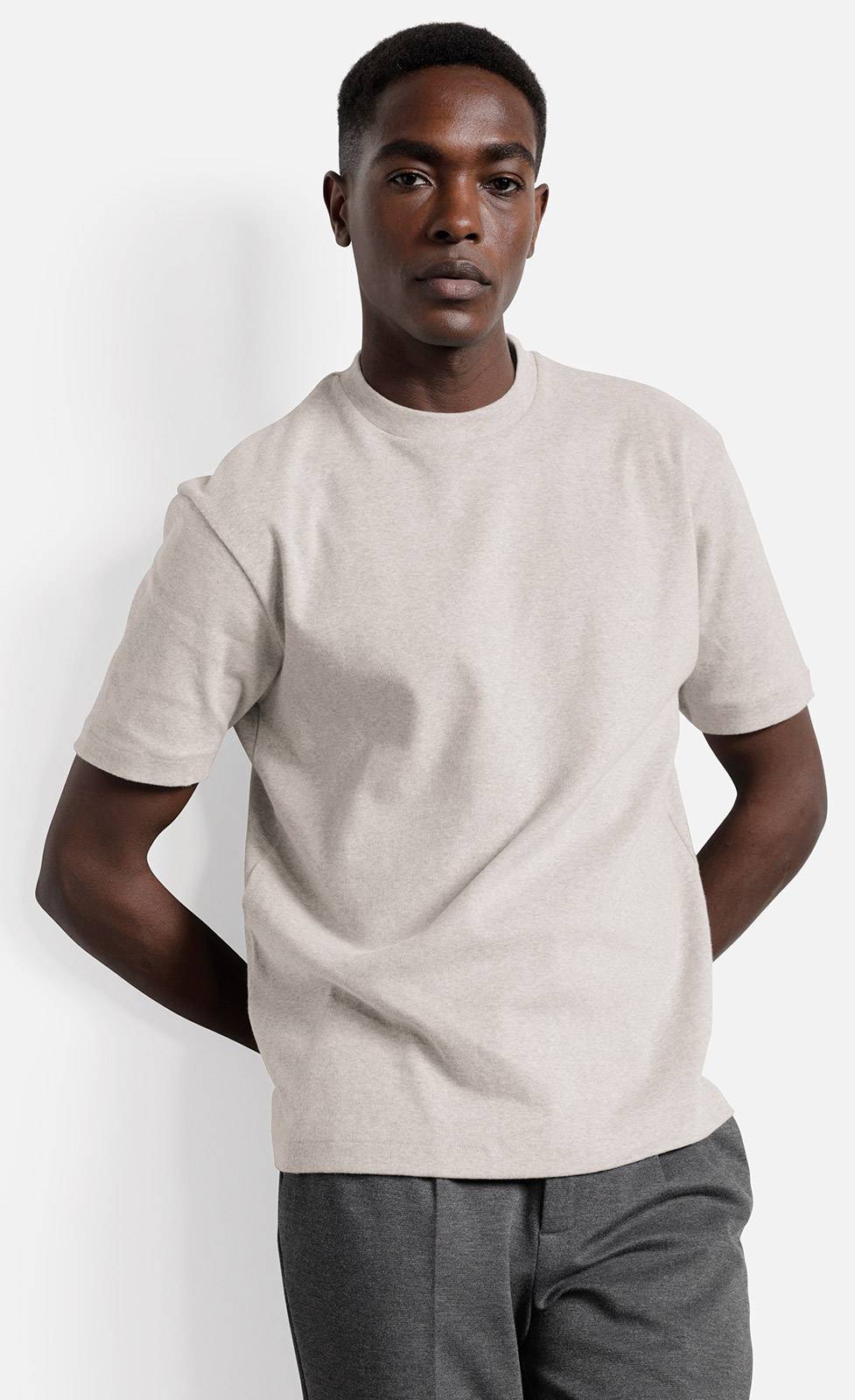 Kiefermann Aarons T-Shirt aus kompaktem Baumwolljersey Neuheiten