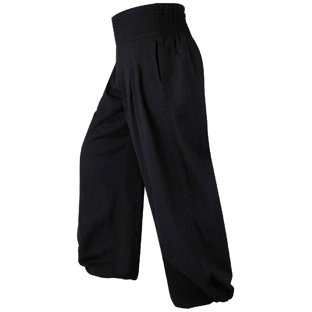 Kunst Und Magie KUNST UND MAGIE Yogahose Pumphose Pluderhose mehrfarbig aus Baumwolle lang Wochenangebot