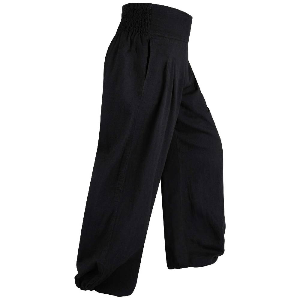 Kunst Und Magie KUNST UND MAGIE Yogahose Pumphose Pluderhose mehrfarbig aus Baumwolle lang Wochenangebot