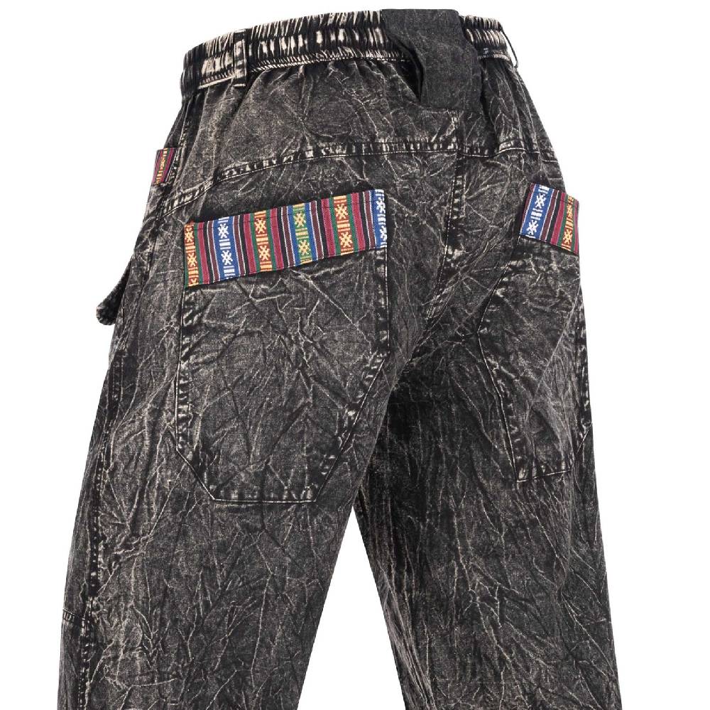 Kunst Und Magie Kurze Aladin Herren Hose 3/4 Baggy Cargo Yoga Pants Hippie Goa Baumwoll Shorts Letzter Tag