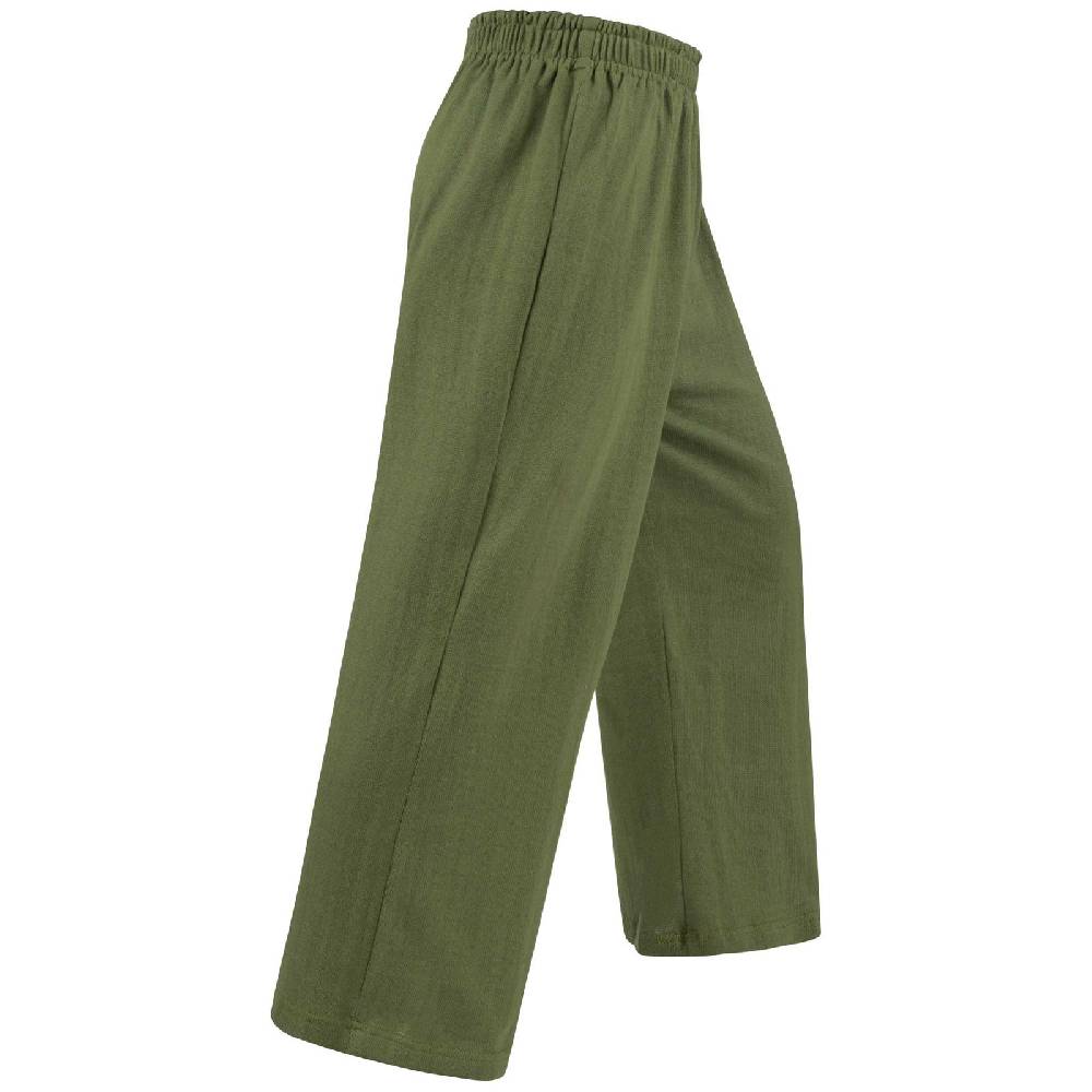 Kunst Und Magie Hose Psy Goa 70er Hippie Boho Ibiza Style Hippie Sommerhose Strick Gruen Fabrikladen