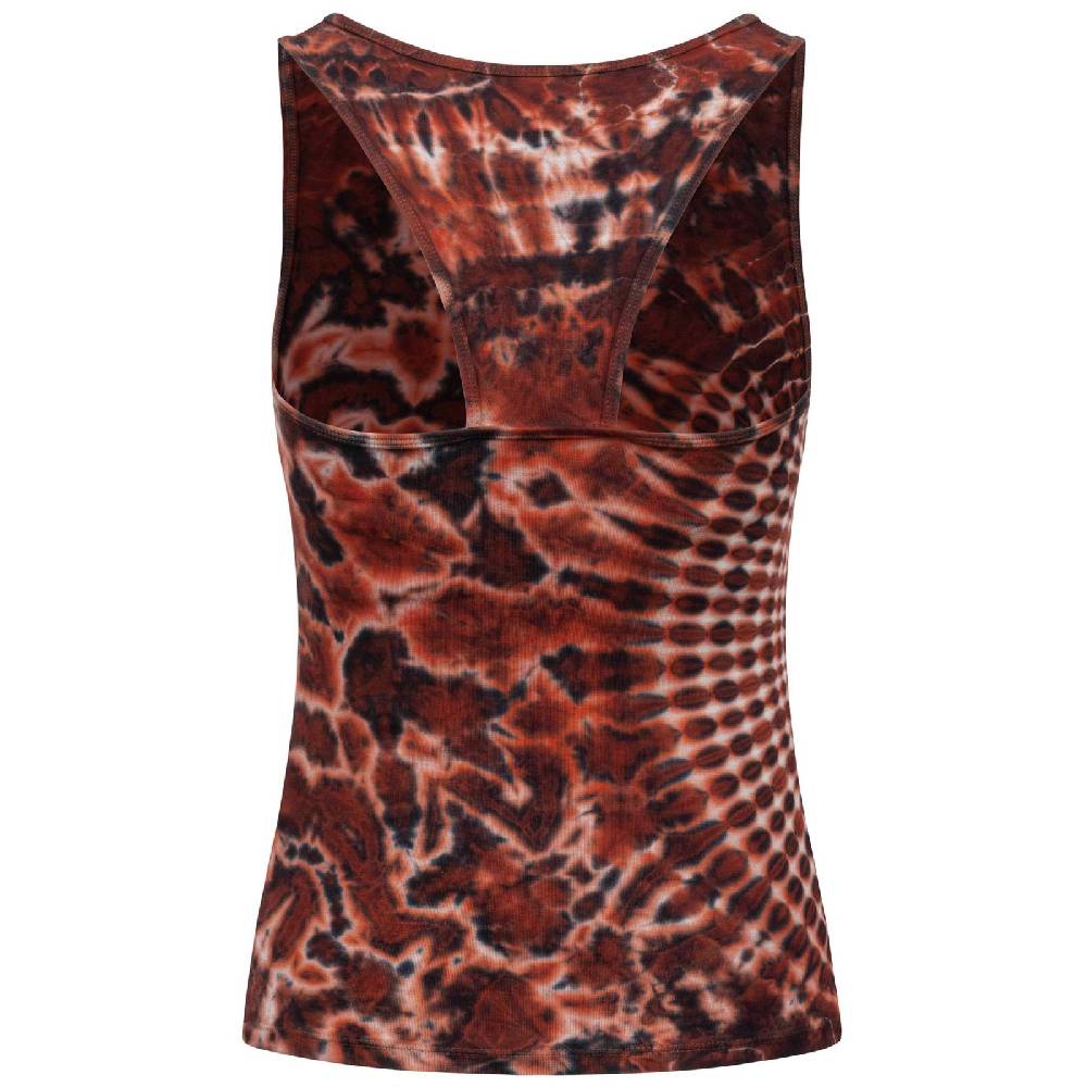 Kunst Und Magie Kunst und Magie Damen Top Atmungsaktive Tie Dye Batik Yoga Sport Top Im Verkauf