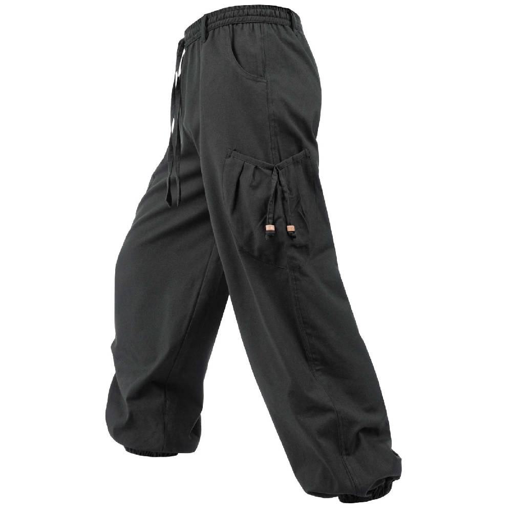 Kunst Und Magie Kunst und Magie Unisex Goa Pluderhose Pumphose Freizeithose Cargohose Baumwolle zollfrei
