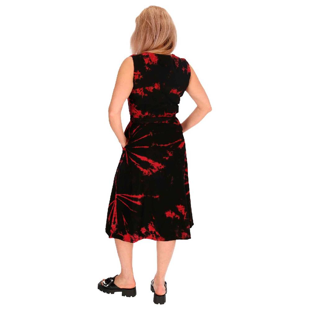 Kunst Und Magie Kleid Batik Sommerkleid Baumwoll Kleid Boho Ibiza Geköpft Hippie Tie Dye Hotsell