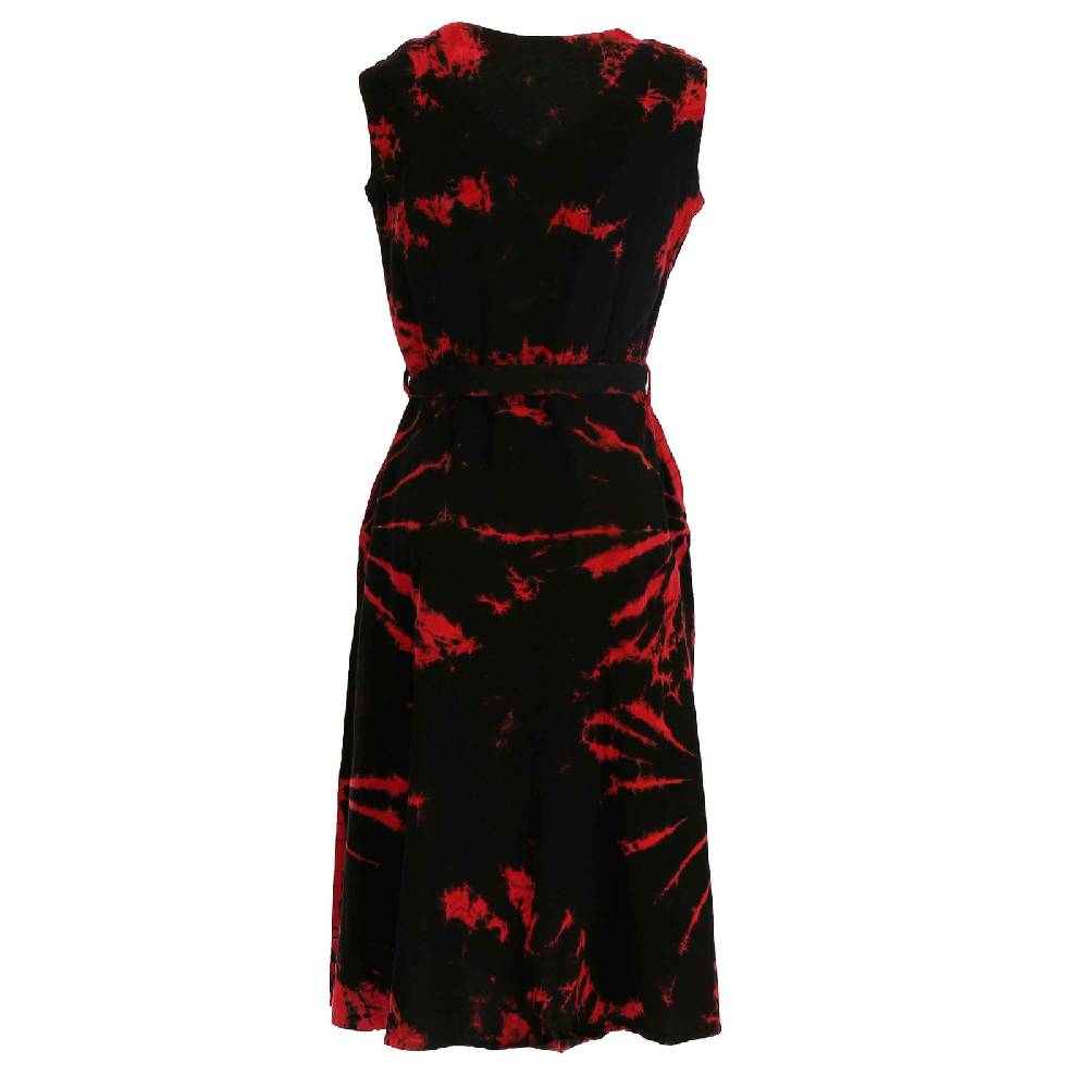 Kunst Und Magie Kleid Batik Sommerkleid Baumwoll Kleid Boho Ibiza Geköpft Hippie Tie Dye Hotsell