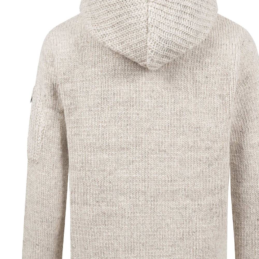 Kunst Und Magie Strickjacke Schurwolle Klassich Nordisch Wolle Jacke mit Kapuze Kragen Futter Unisex Fabrik Onlineshop