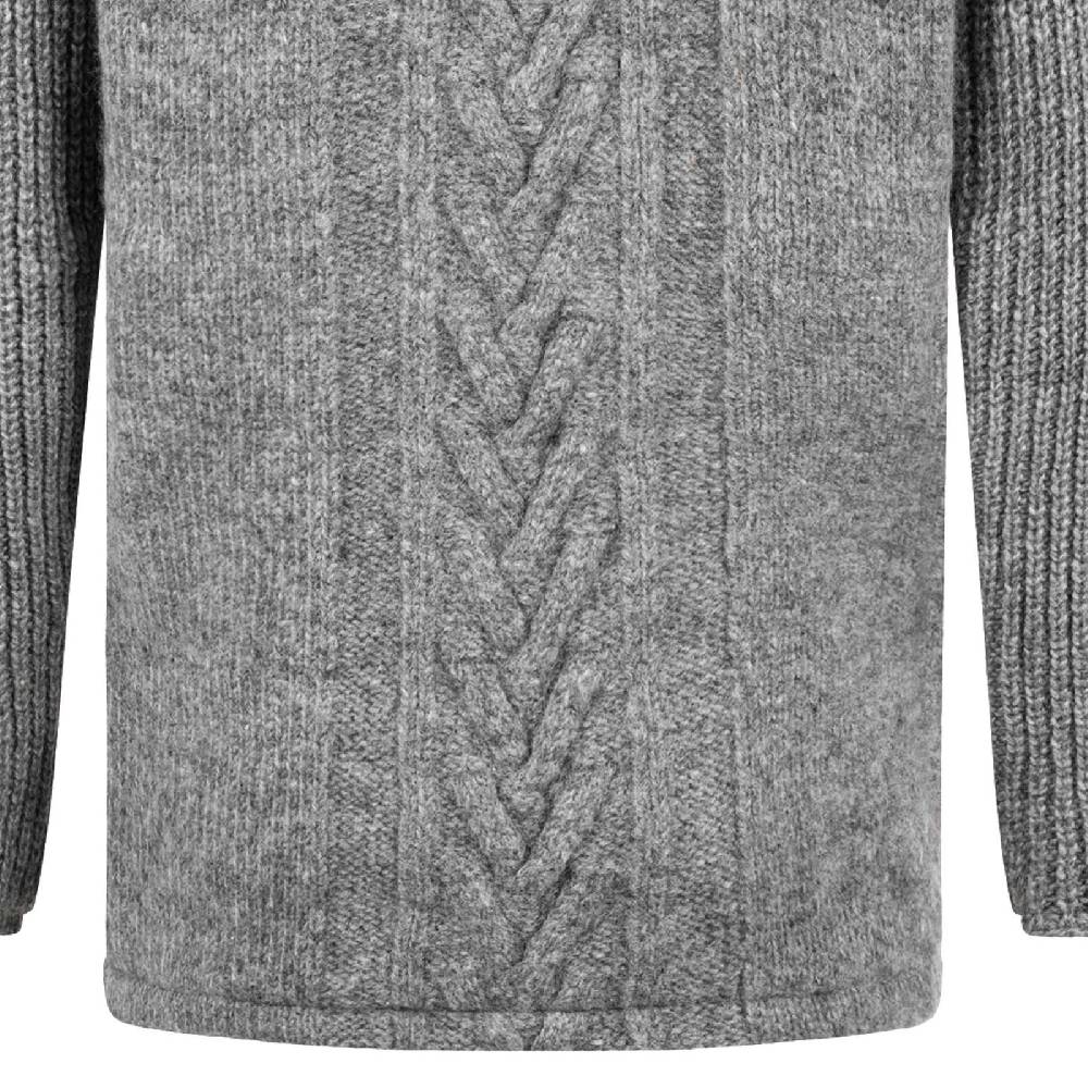 Kunst Und Magie Herren Strickjacke Goa Wolle Jacke Fleecefutter Hochkragen Winterjacke Kurzmantel Kapuze Versandkostenfrei