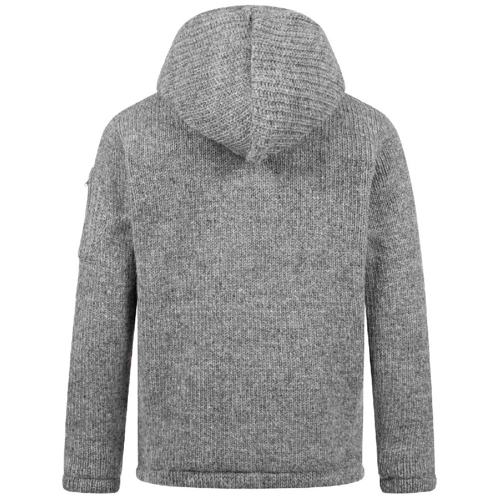 Kunst Und Magie Herren Strickjacke Schurwolle Klassich Nordisch Wolle Jacke mit Kapuze Schurwolle Flash Sale