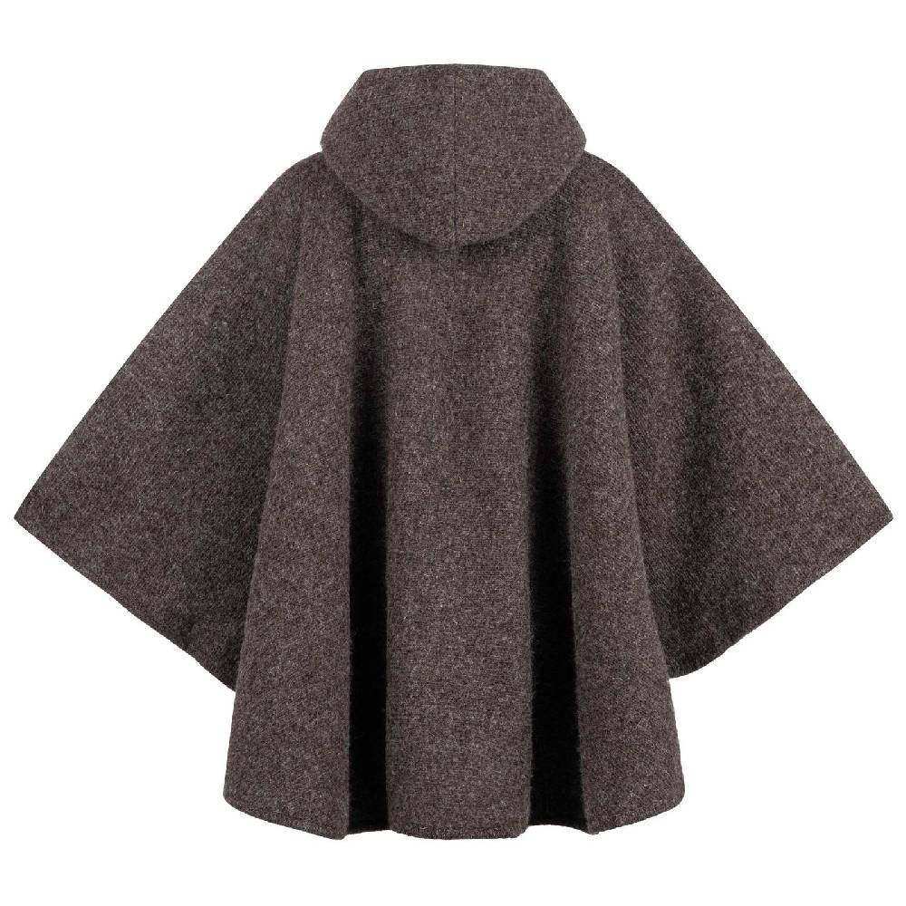 Kunst Und Magie Strick Poncho mit Kapuze Umhang Cape Strickjacke Wolle Jacke mit Kapuze Winter Mantel Osterangebot