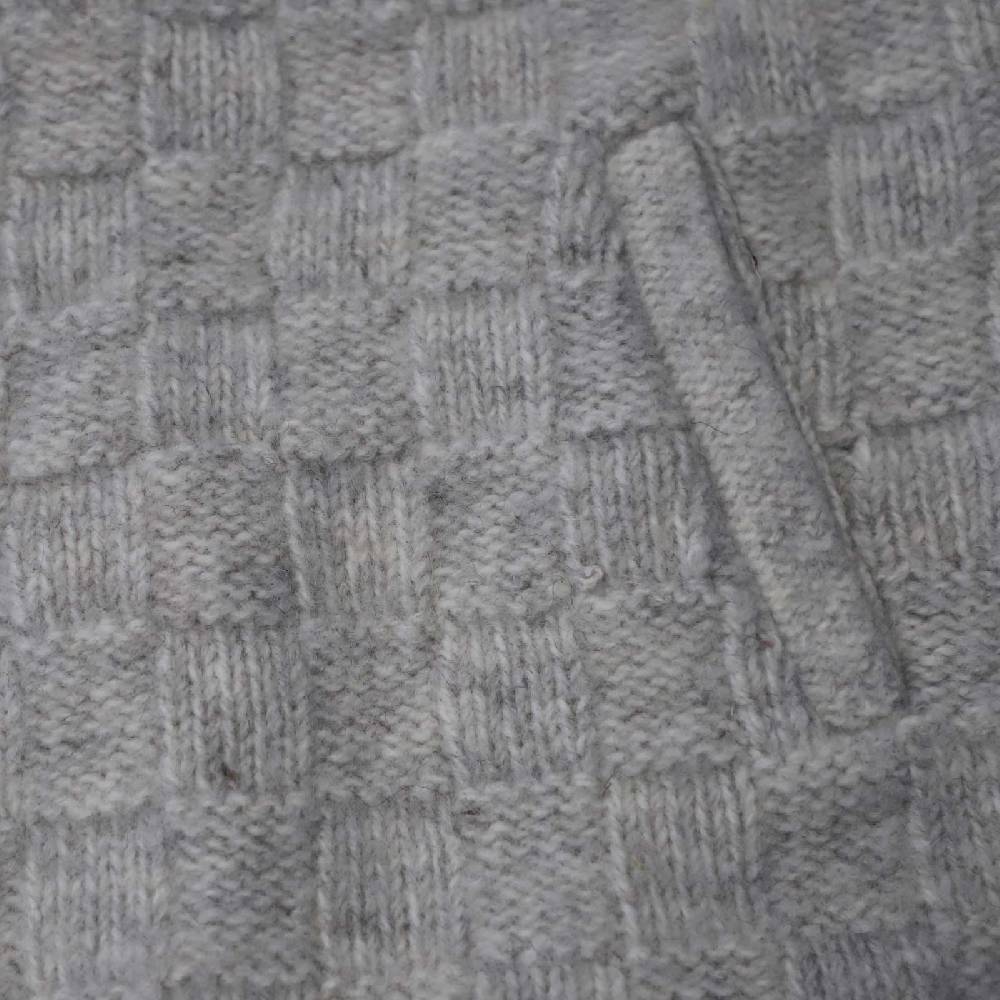Kunst Und Magie Herren Strick Pullunder V-Neck aus Wolle mit warmen Fleecefutter Valentinstagsangebot