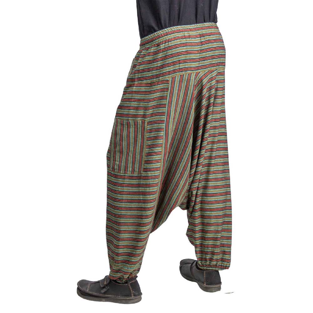 Kunst Und Magie Kunst und Magie Bunte Unisex Aladin Haremshose Wellnesshose Wohlfühl Hose Tiefpreis