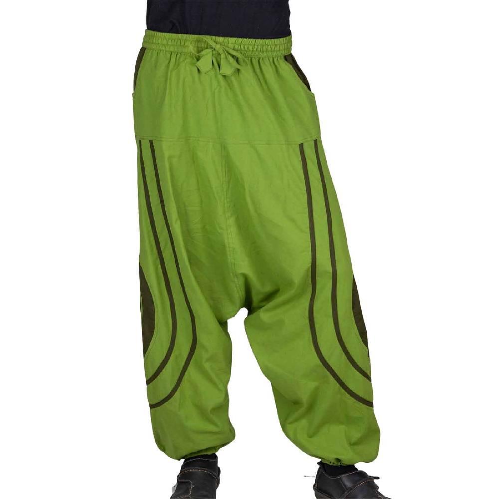 Kunst Und Magie Unisex Psy Baggy Pants Hippie Hose Goa Baumwoll Cargo Haremshose OM Super Sparpreis