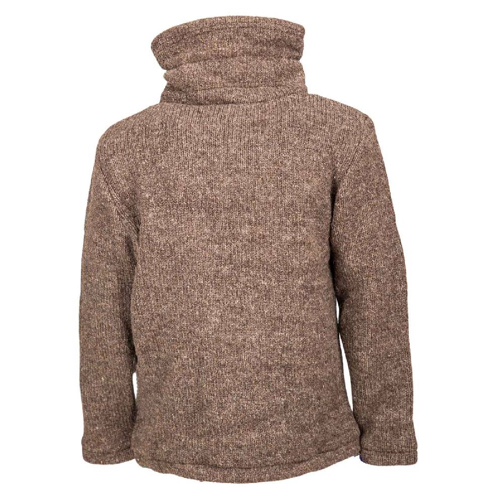 Kunst Und Magie Klassische Strickjacke Wolle Jacke mit Hochkragen Fleecefutter JETZT KAUFEN