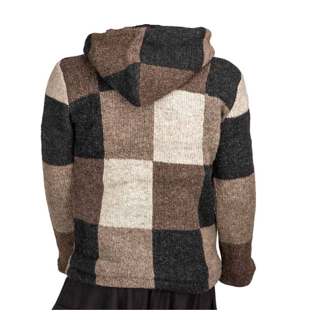 Kunst Und Magie Baja Hoodie Strickjacke Wolle Jacke mit Kapuze Winter Pullover Neueste Stile