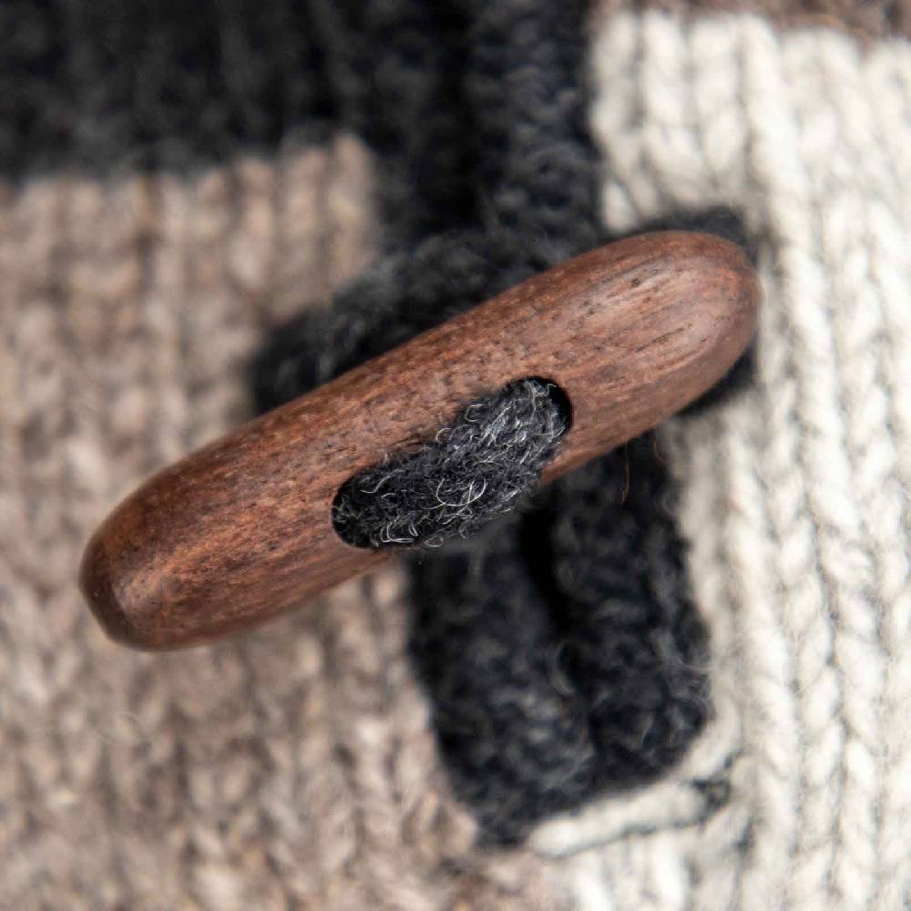 Kunst Und Magie Baja Hoodie Strickjacke Wolle Jacke mit Kapuze Winter Pullover Neueste Stile