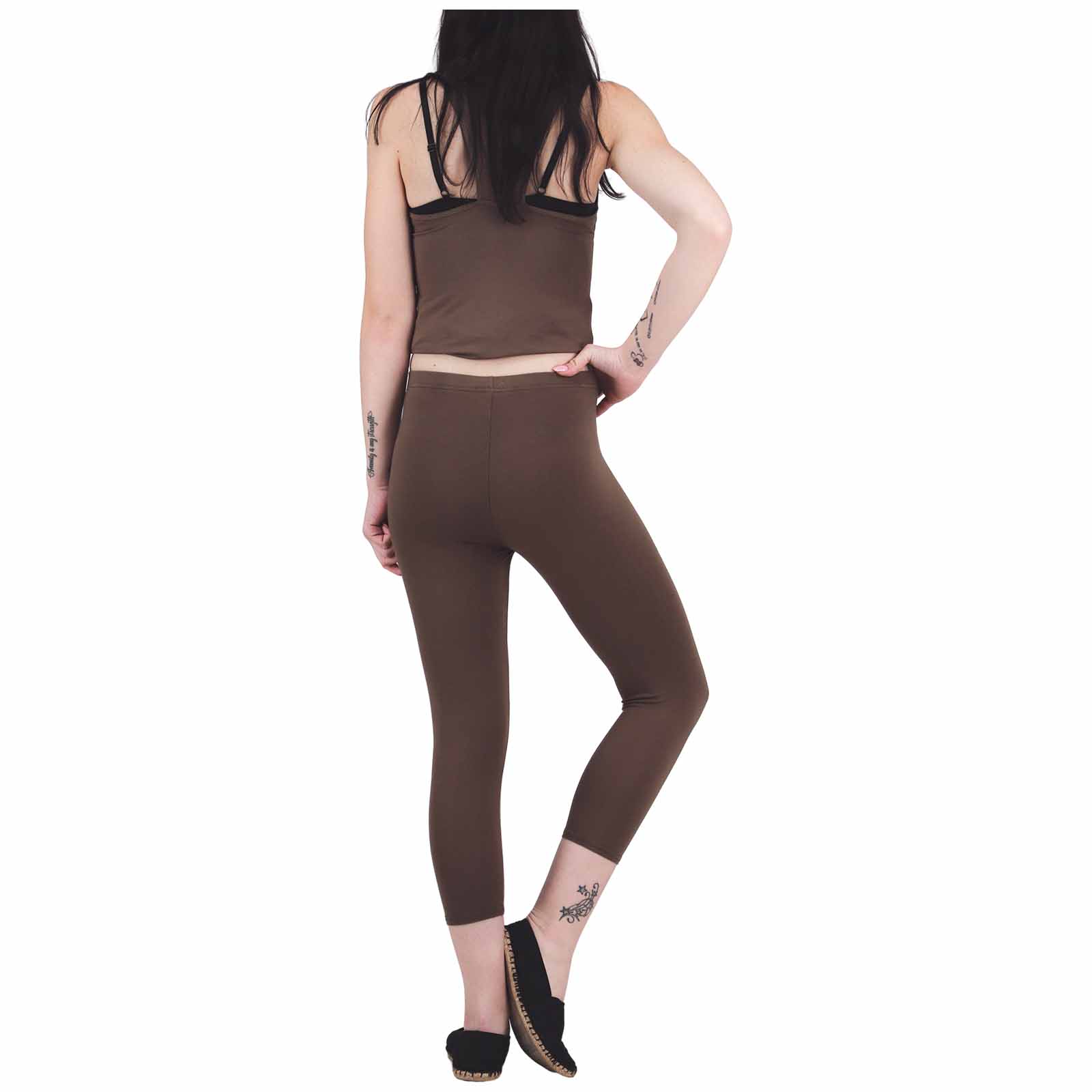 Kunst Und Magie Kunst und Magie Damen Yoga Leggings Atmungsaktive Wellnesshose Yogahose 3/4 Begrenzt auf 3 Tage