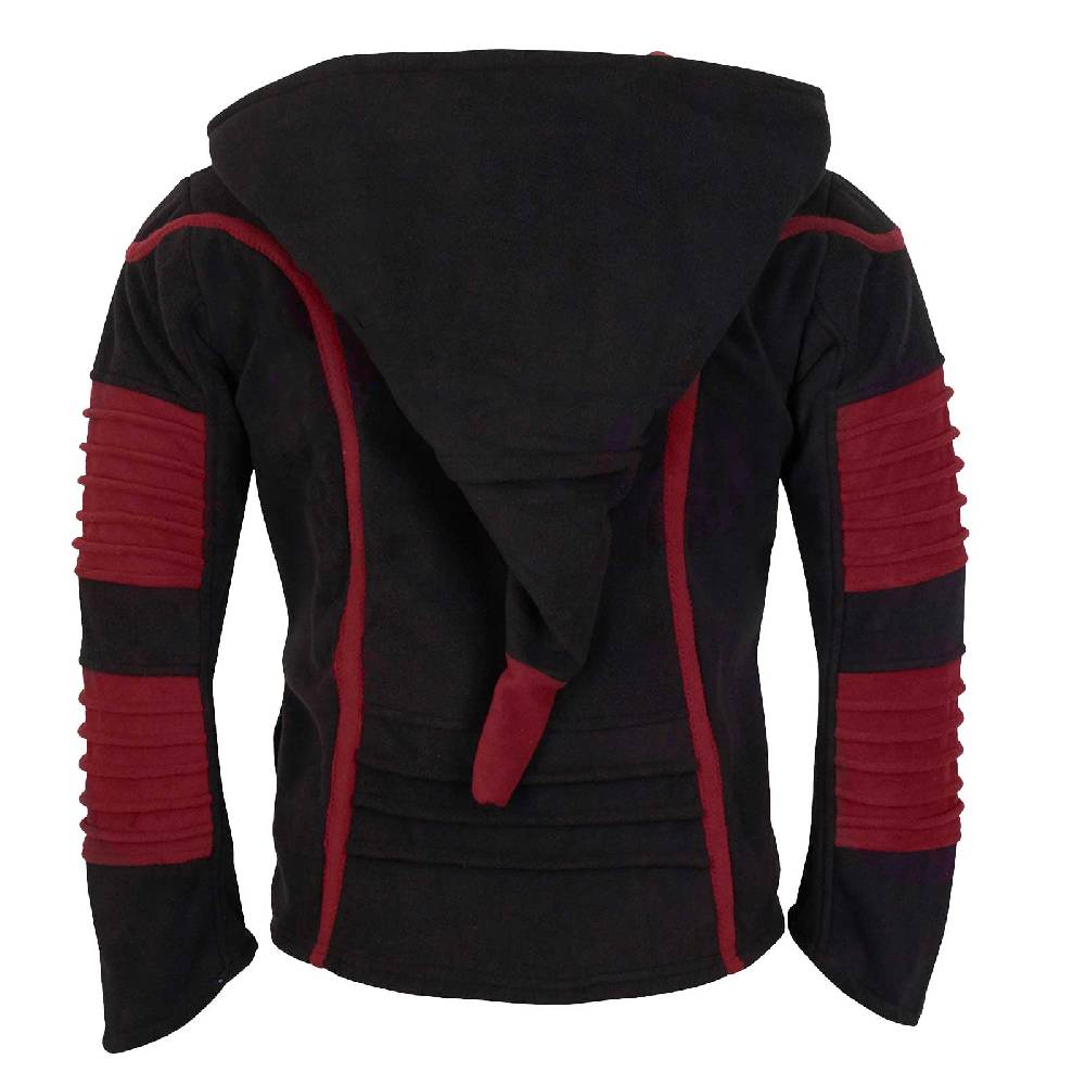 Kunst Und Magie Kunst und Magie Unisex Psy Goa Fleecejacke Zipfelkapuze Fleece Hippie Jacke Hoodie im Angebot