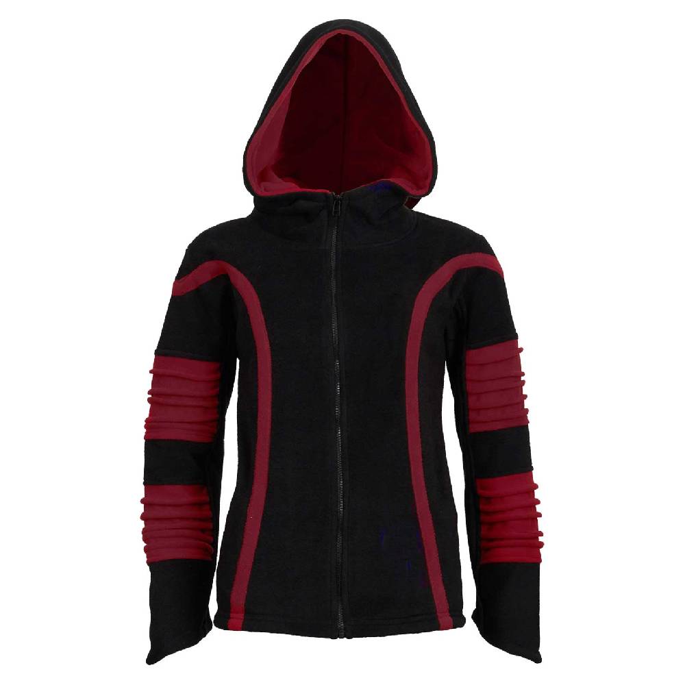 Kunst Und Magie Kunst und Magie Unisex Psy Goa Fleecejacke Zipfelkapuze Fleece Hippie Jacke Hoodie im Angebot