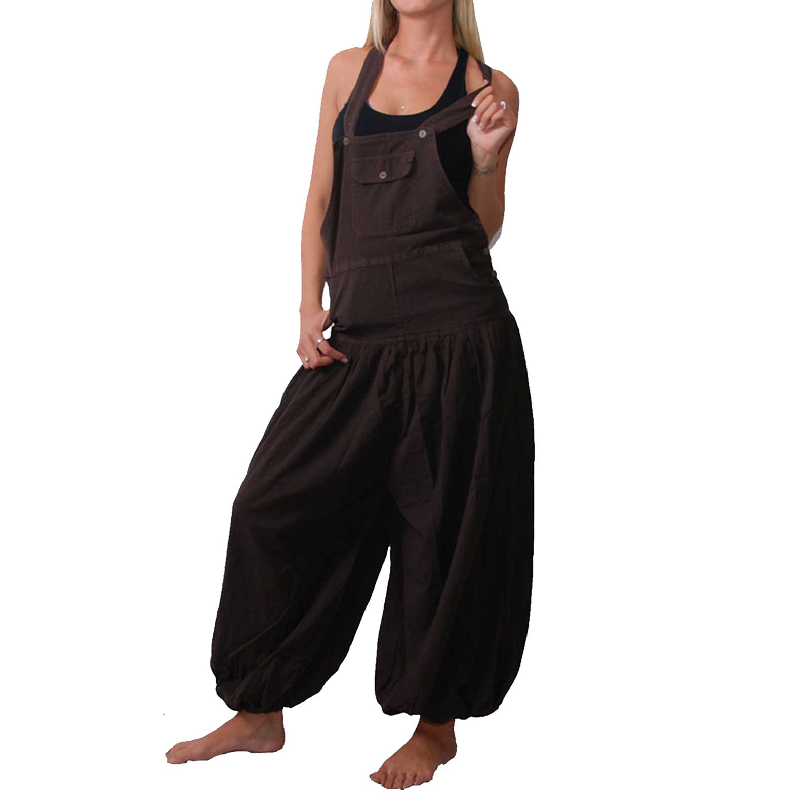 Kunst Und Magie Hippie Latzhose Haremshose Hose Psy Goa 70er Overall Boho Jumpsuit Versandkostenfrei