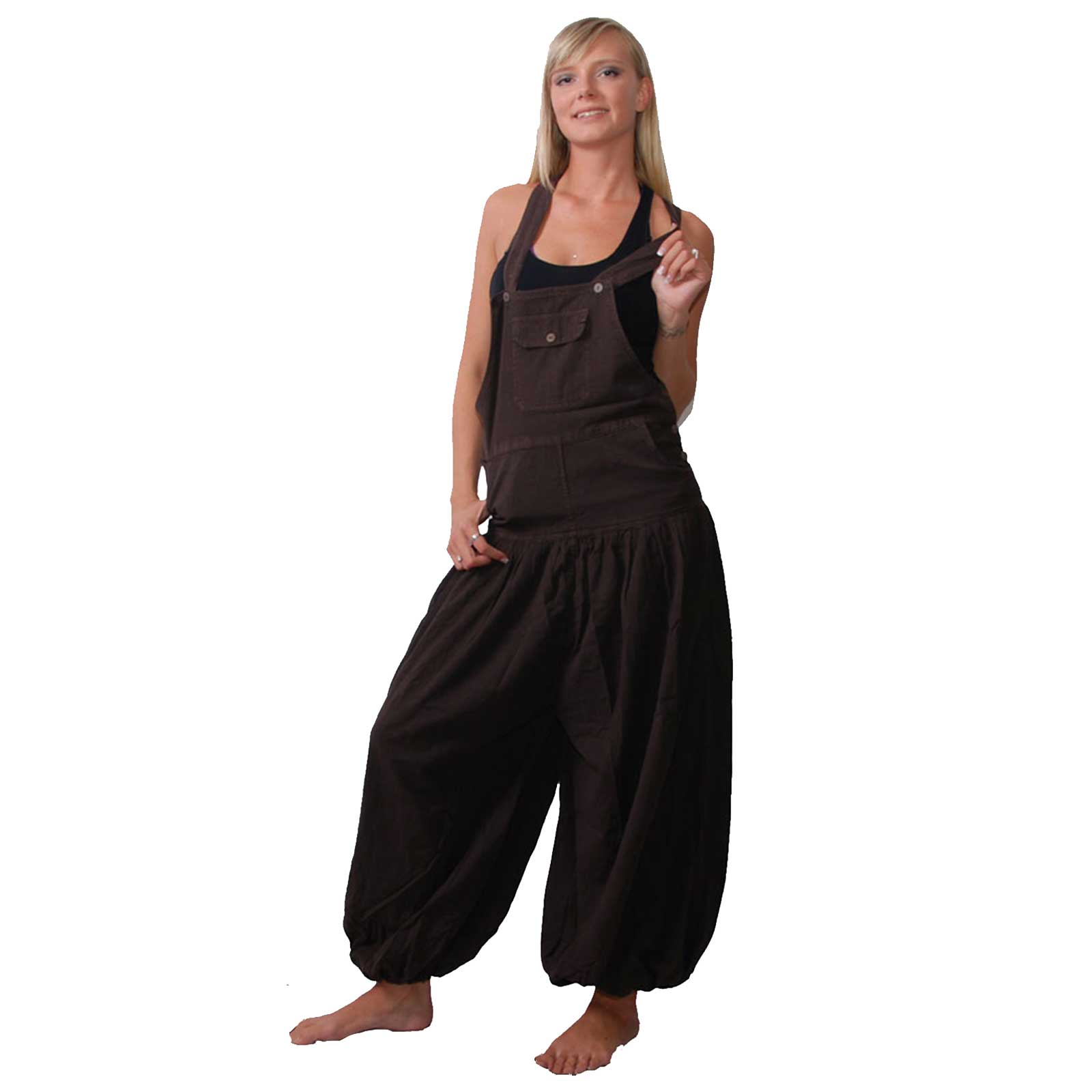 Kunst Und Magie Hippie Latzhose Haremshose Hose Psy Goa 70er Overall Boho Jumpsuit Versandkostenfrei