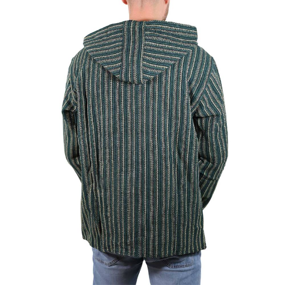 Kunst Und Magie Bunter Kapuzenpulli Kapu Baja Jerga Hoodie mit Kapuze und Kängurutaschen Hippie Goa Begrenztes Angebot