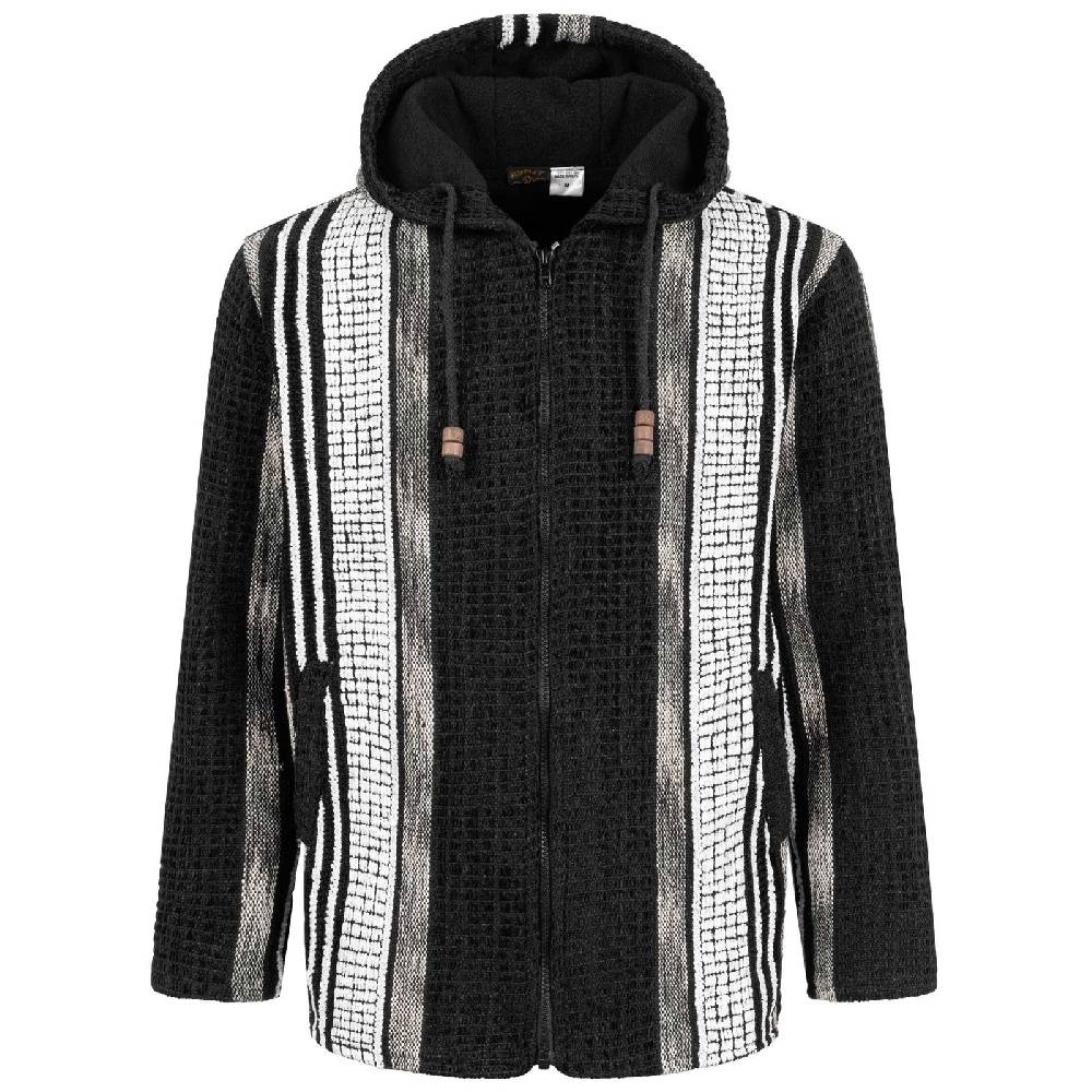 Kunst Und Magie Kapuzenjacke Kapu Hoodie mit Kapuze Goa Hippie Jacke Nepal Fair Weihnachtsangebot