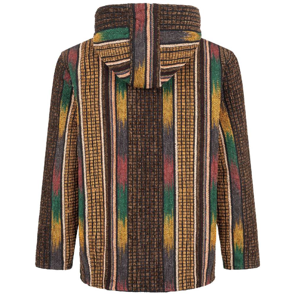 Kunst Und Magie Kapuzenjacke Kapu Hoodie mit Kapuze und Kängurutaschen Hippie Jacke Gheri Nepal Osterangebot