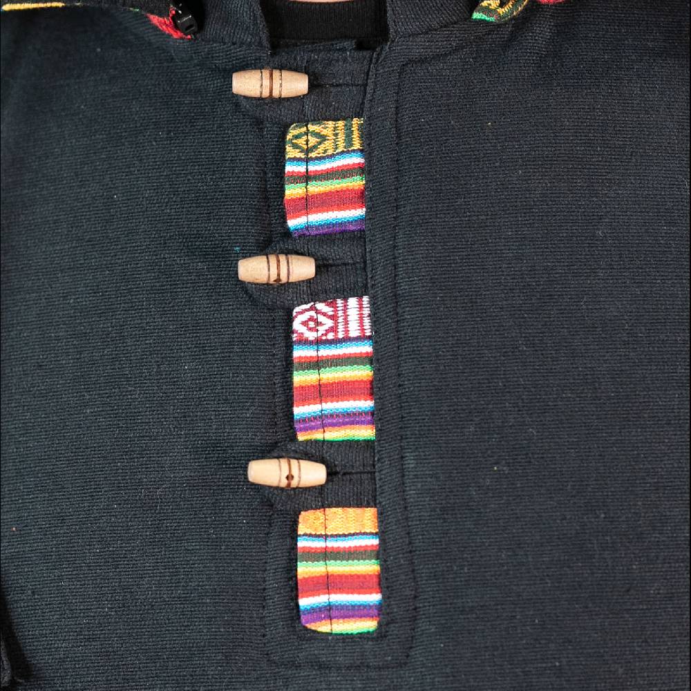Kunst Und Magie Baja Hoodie Kapuzenpullover mit Fleecefutter und abnehmbarer Kapuze Heißer Verkauf