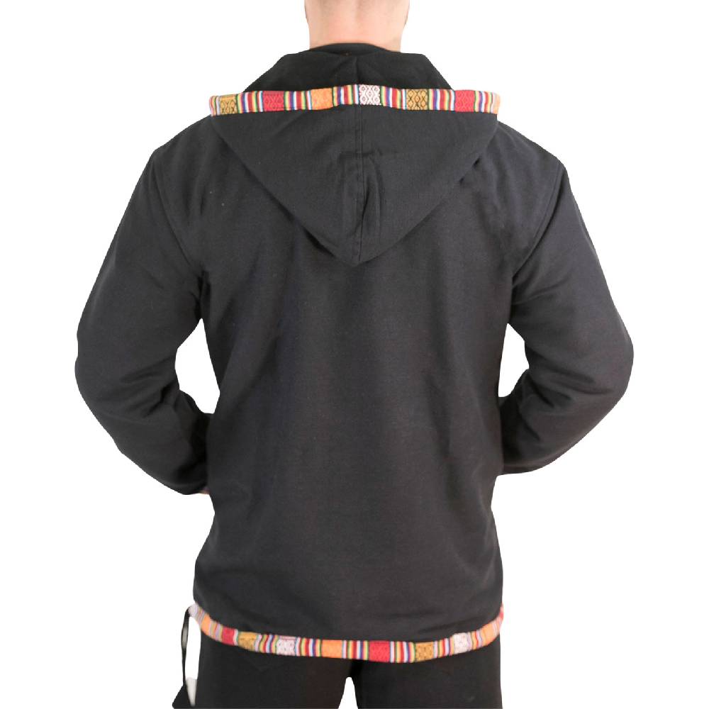 Kunst Und Magie Baja Hoodie Kapuzenpullover mit Fleecefutter und abnehmbarer Kapuze Heißer Verkauf