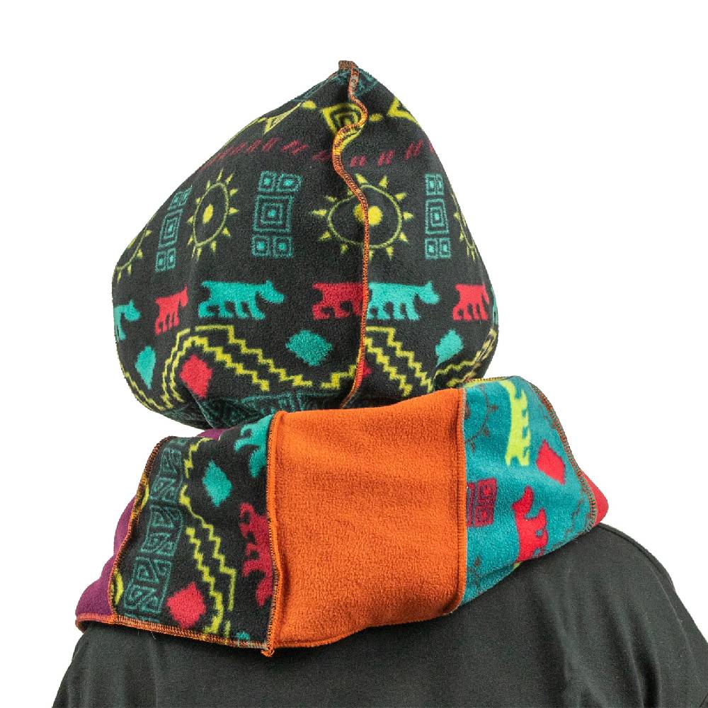 Kunst Und Magie Kunst und Magie Damen Kapuzenschal Schal Loop aus Fleece Sonderangebote