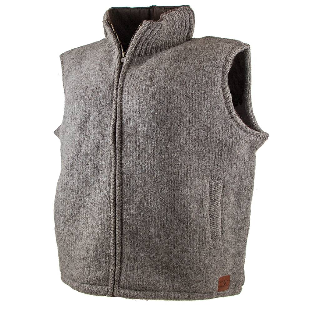 Kunst Und Magie Kunst und Magie Herren Strickweste aus Wolle Super Sparpreis