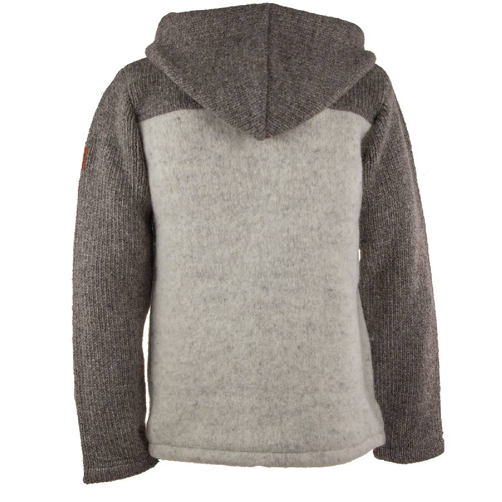 Kunst Und Magie Klassische Herren Strickjacke Wolle Jacke mit abnehmbarer Kapuze Baumwollfutter Wochenangebot