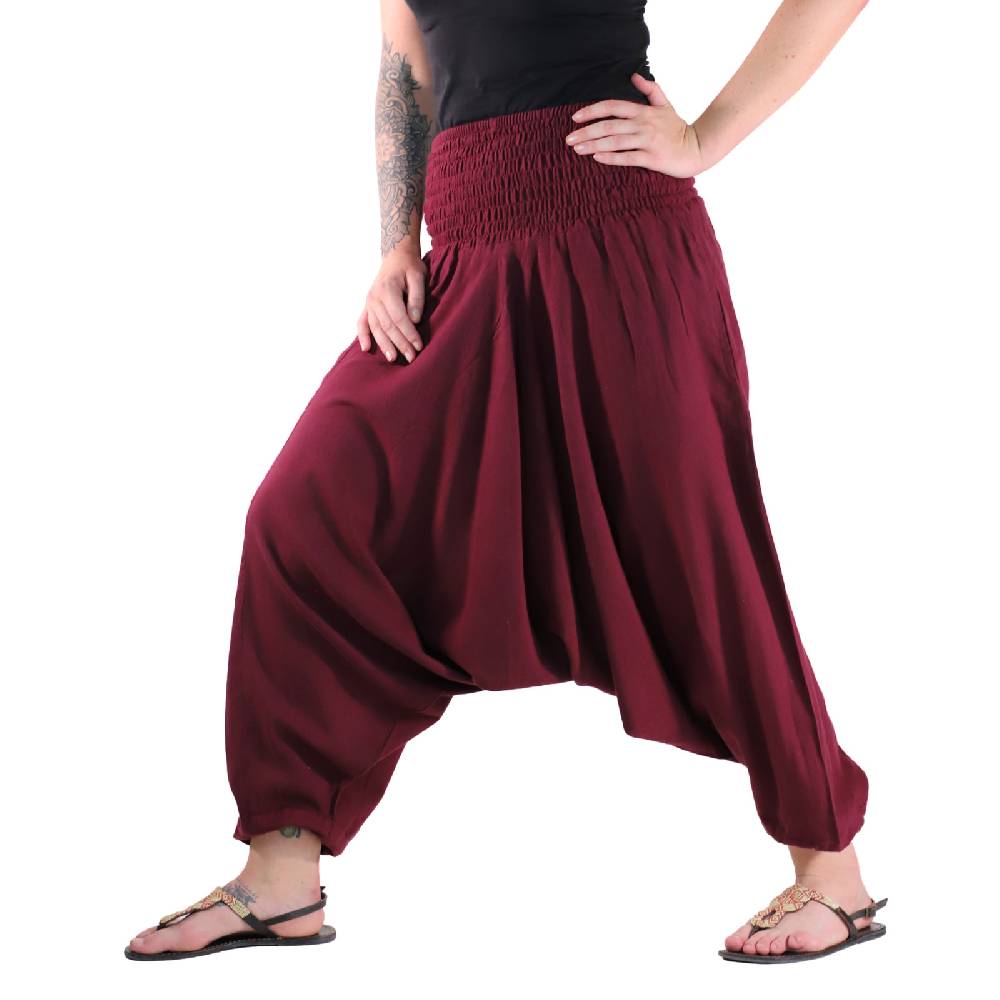 Kunst Und Magie Kunst und Magie Unisex Orientalische prewashed Haremshose Pluderhose Pumphose JETZT KAUFEN