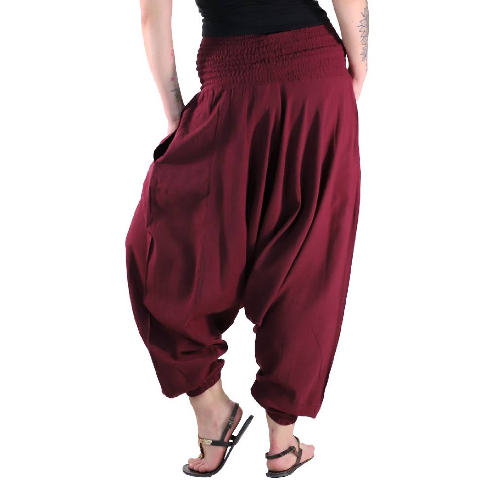 Kunst Und Magie Kunst und Magie Unisex Orientalische prewashed Haremshose Pluderhose Pumphose JETZT KAUFEN