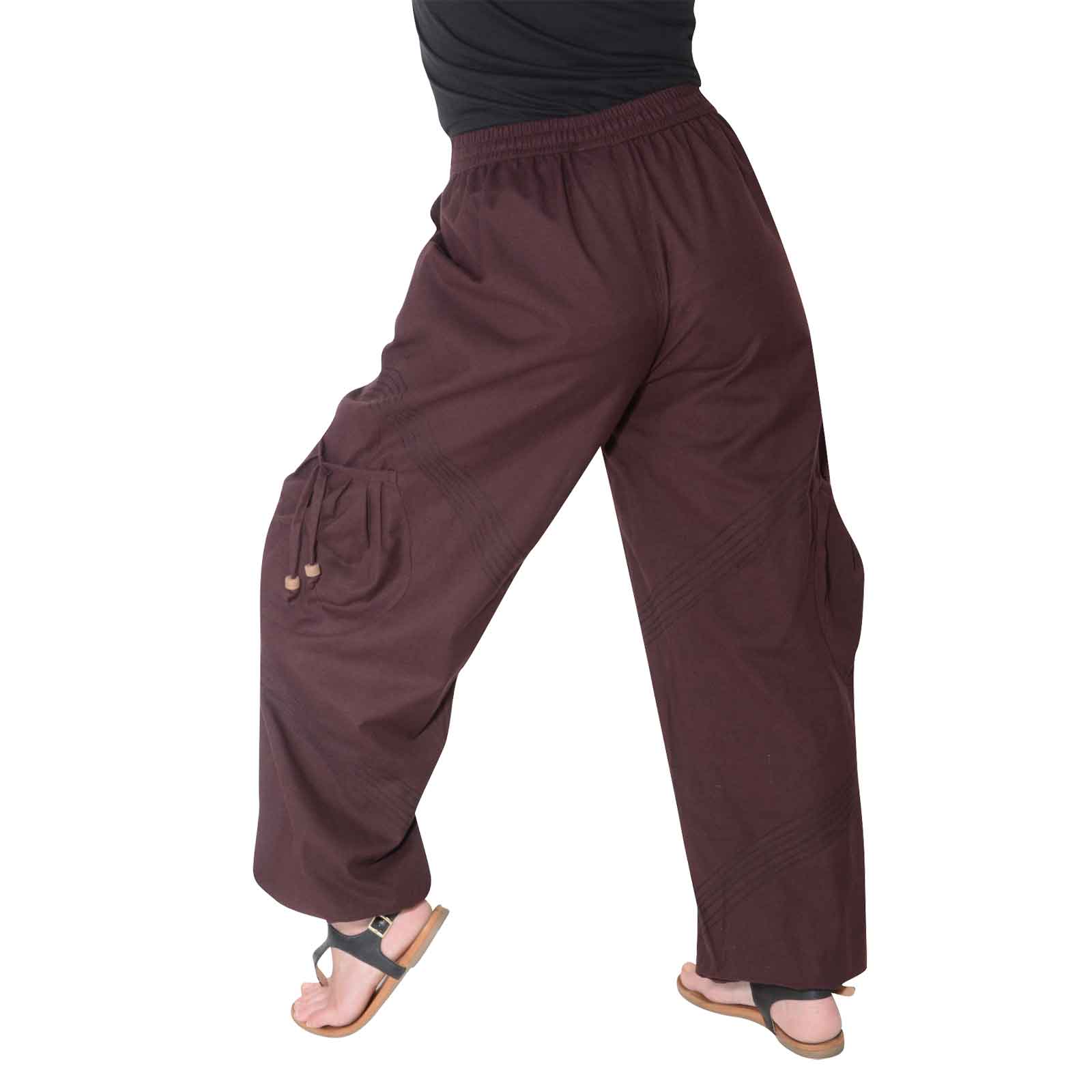 Kunst Und Magie Kunst und Magie Unisex Goa Pluderhose in klassischen Farben Neueste Stile