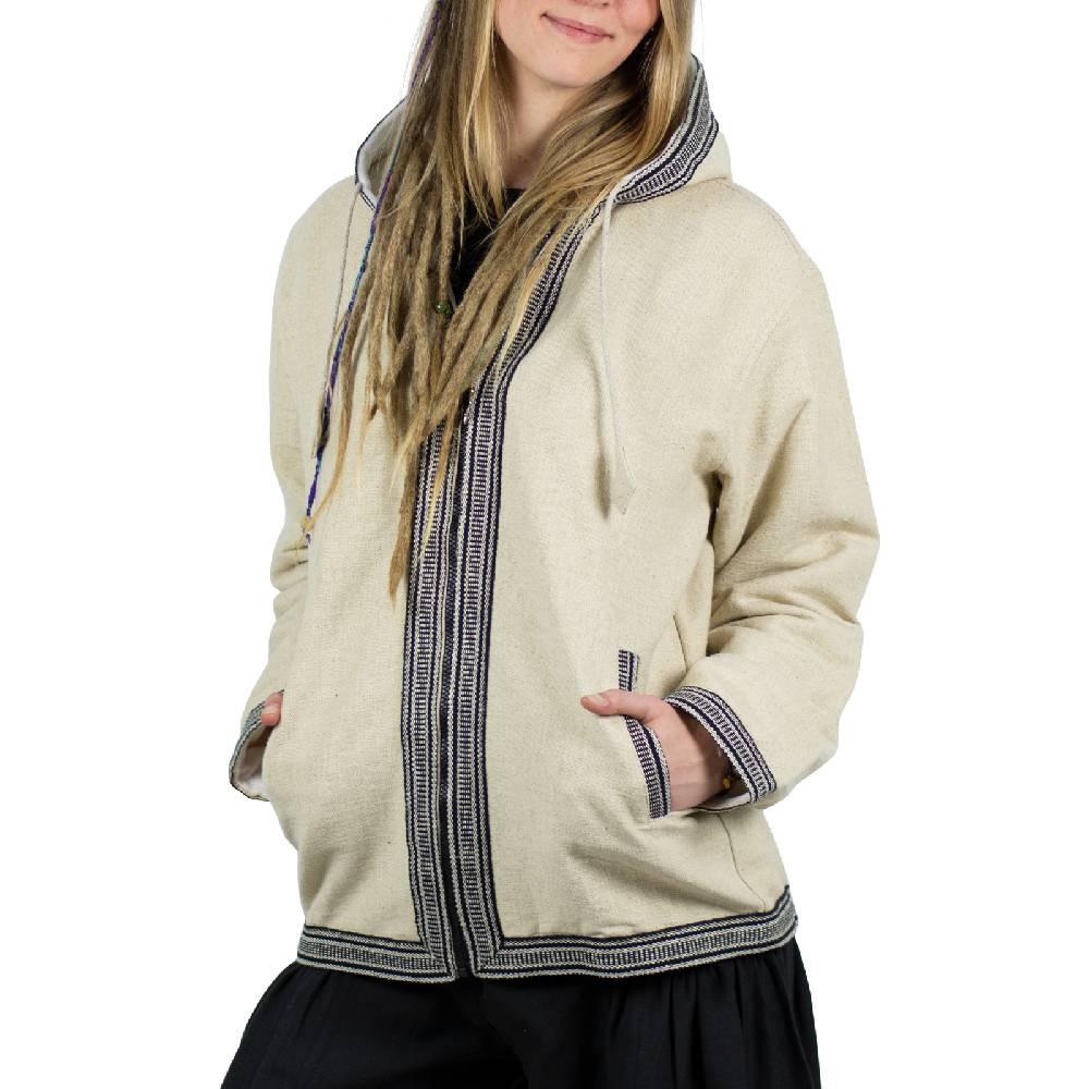 Kunst Und Magie Kunst und Magie Unisex Baumwolljacke mit Fleecefutter und Kapuze Nur für heute