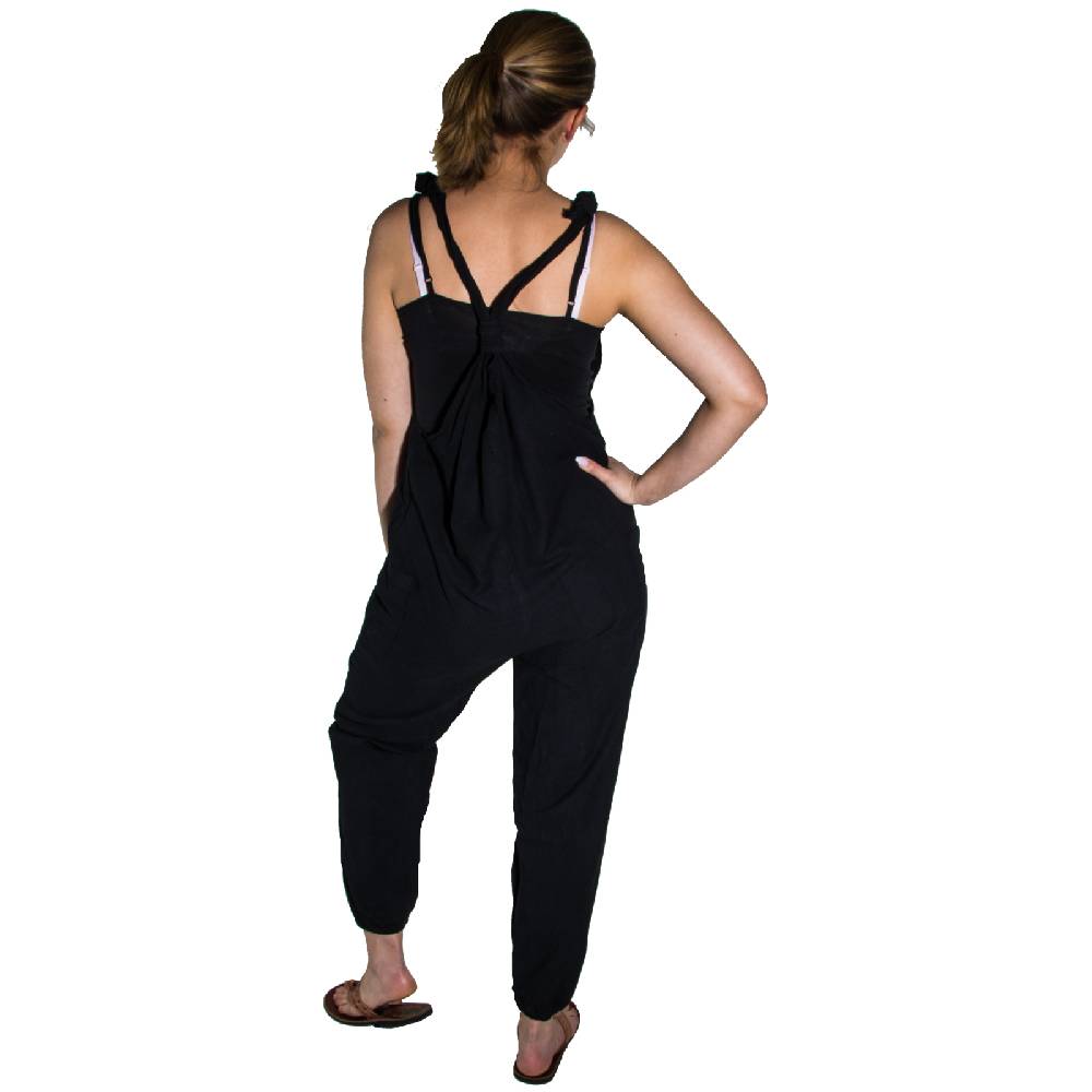 Kunst Und Magie Kunst und Magie alternative Sommer Latzhose Unifarben Super Rabatt