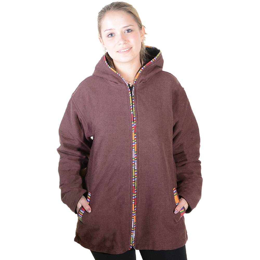 Kunst Und Magie Kunst und Magie Unisex Baumwolljacke mit Fleecefutter und Kapuze Hoodie Fabrikladen