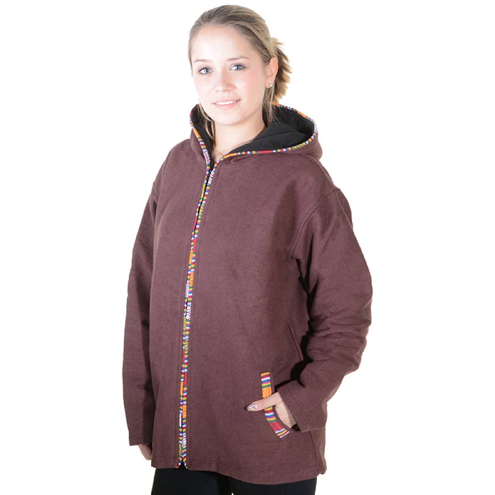 Kunst Und Magie Kunst und Magie Unisex Baumwolljacke mit Fleecefutter und Kapuze Hoodie Fabrikladen