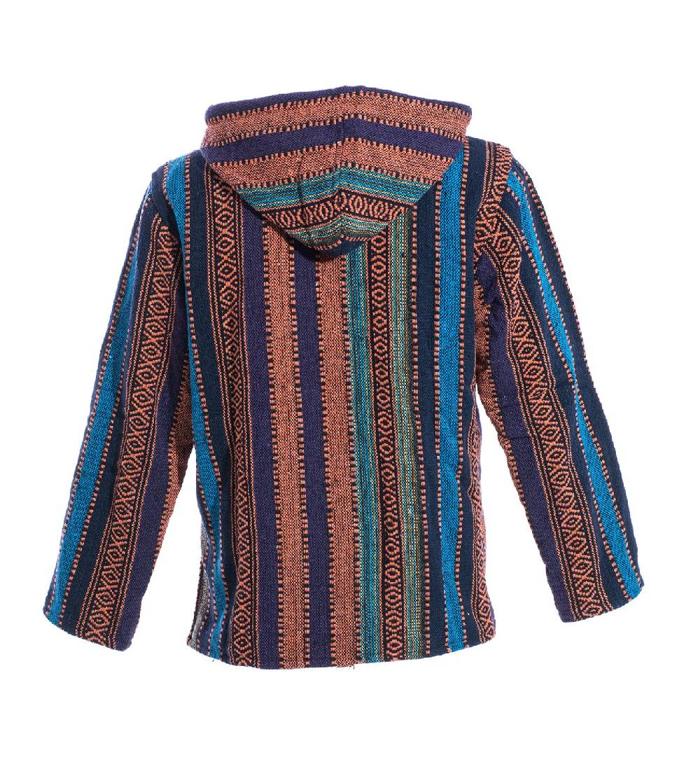 Kunst Und Magie Kunst und Magie Nepal Baja Jerga Sweatshirt Poncho Günstiger Verkauf