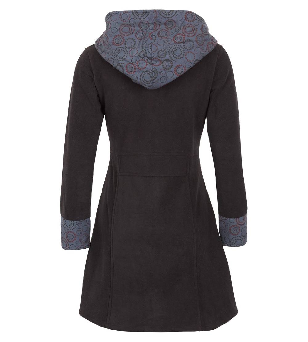 Kunst Und Magie Kunst und Magie Damenmantel aus Fleece Fabrik Onlineshop