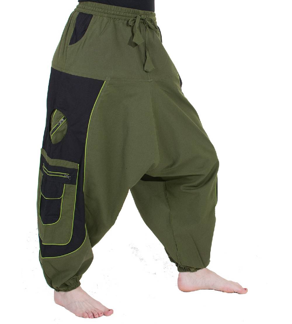 Kunst Und Magie Kunst und Magie Flower of Life Hippie Haremshose Goahose Cargohose Online Shopping