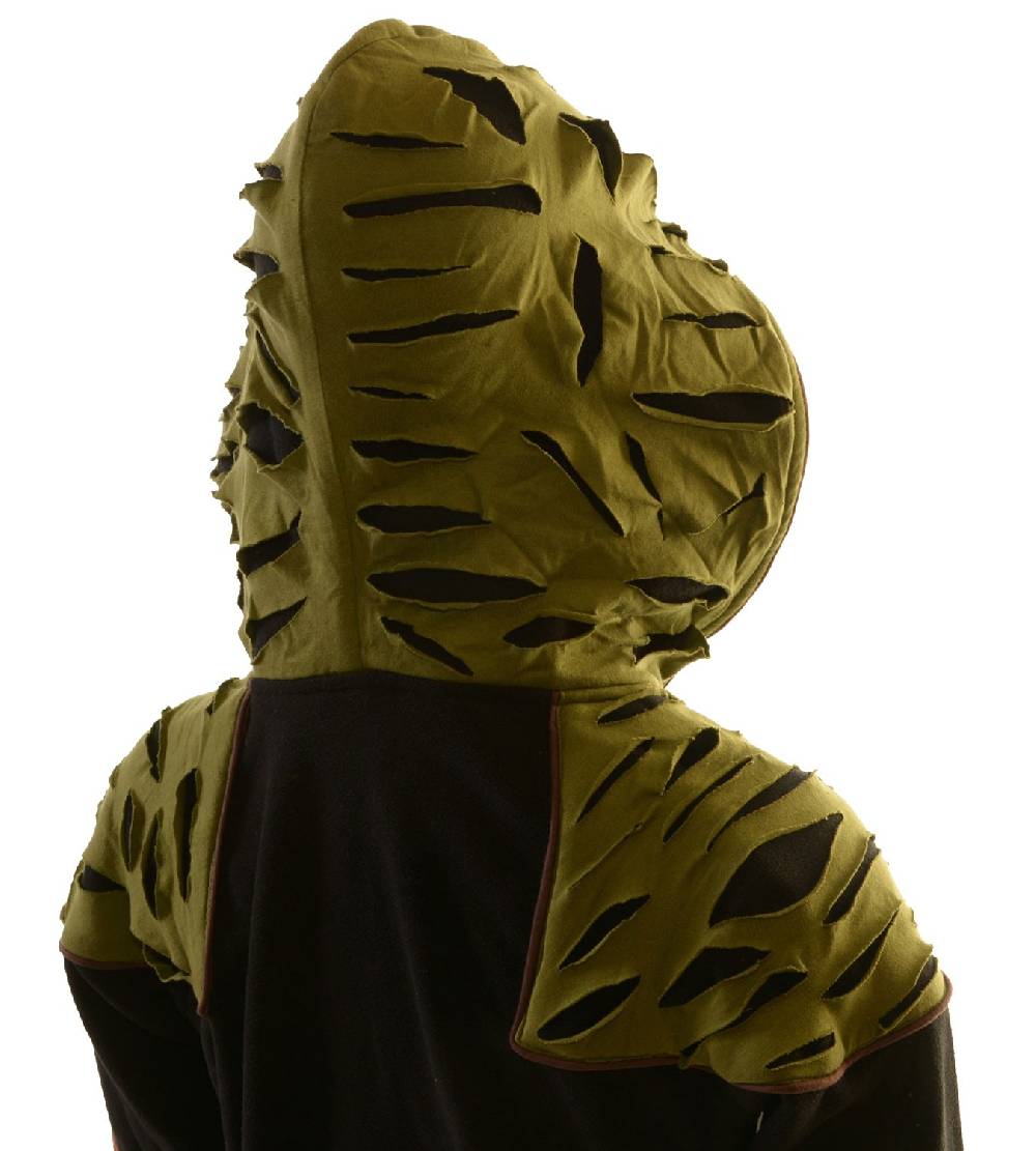 Kunst Und Magie Elfenhafte Fleece Jacke mit Cutwork Patches Goa Psy Hippie Fraggle Sonderangebot der Fabrik