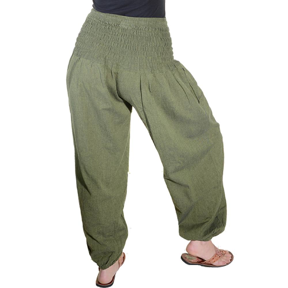 Kunst Und Magie Kunst und Magie Damen Pluderhose Haremshose Sommerhose Hippie Goa Wellness Yoga Nur noch ein Tag übrig