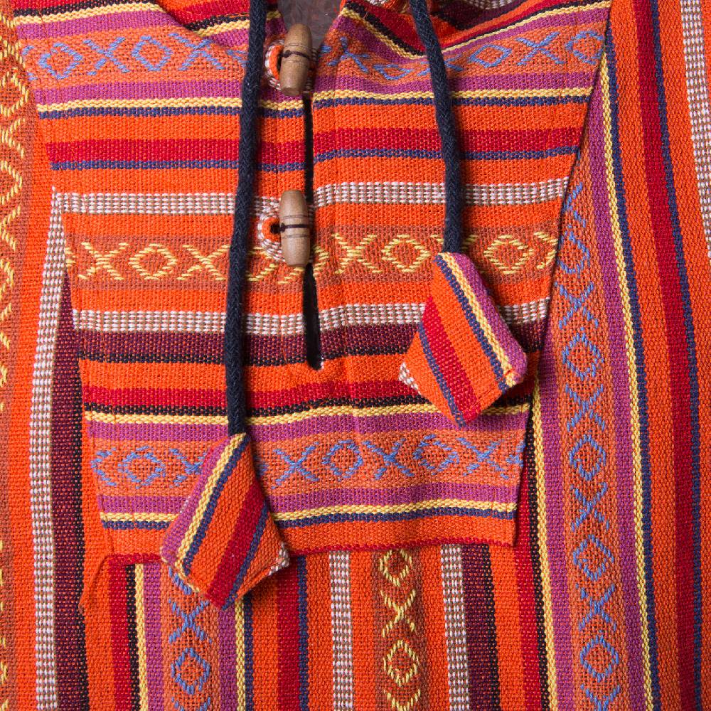Kunst Und Magie Kunst und Magie Herren Nepal Baja Hoodie Pullover Sweatshirt Poncho 2025