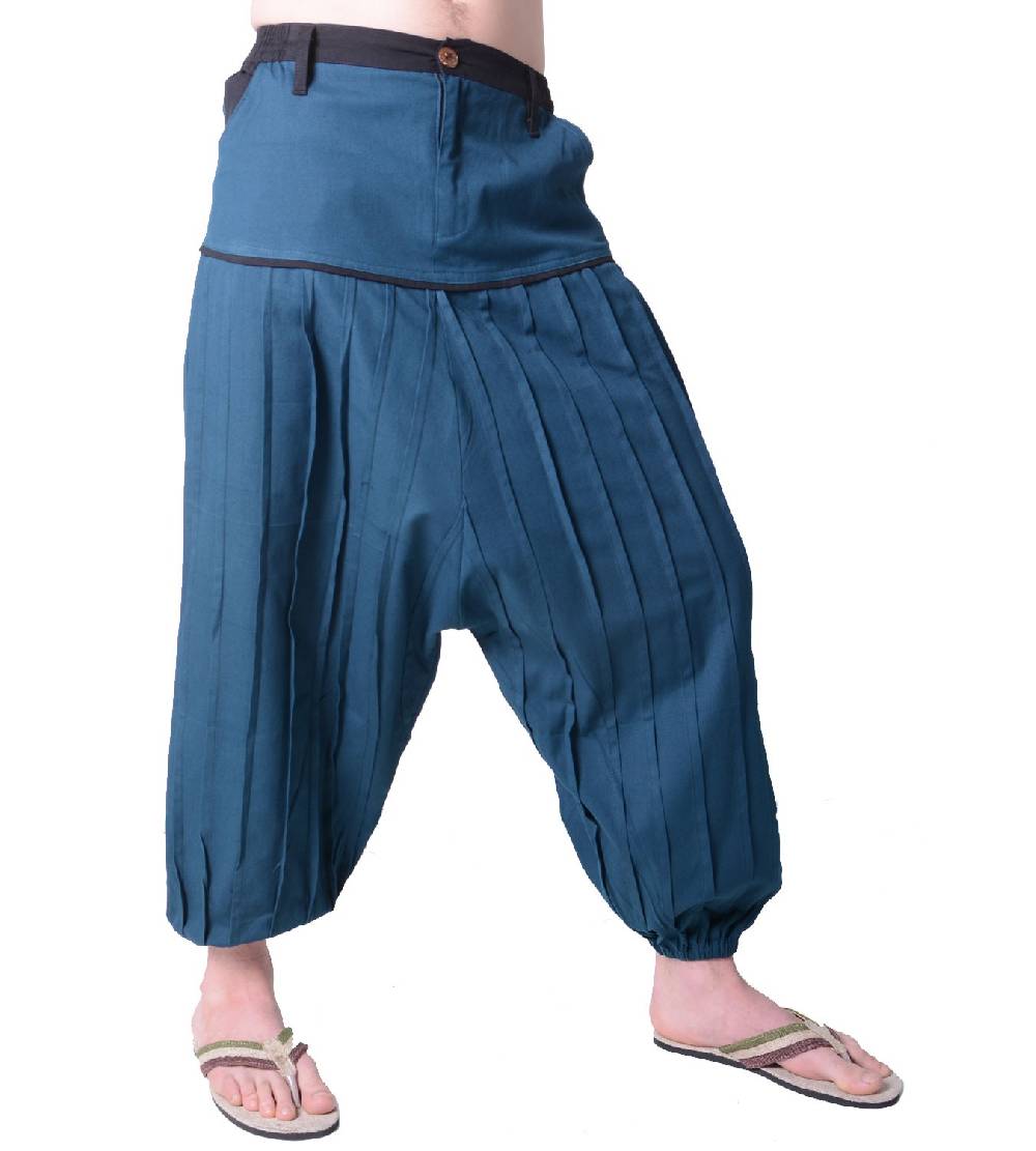 Kunst Und Magie Sommerhose im Mittelalter Design - Unisex Haremshose Outlet