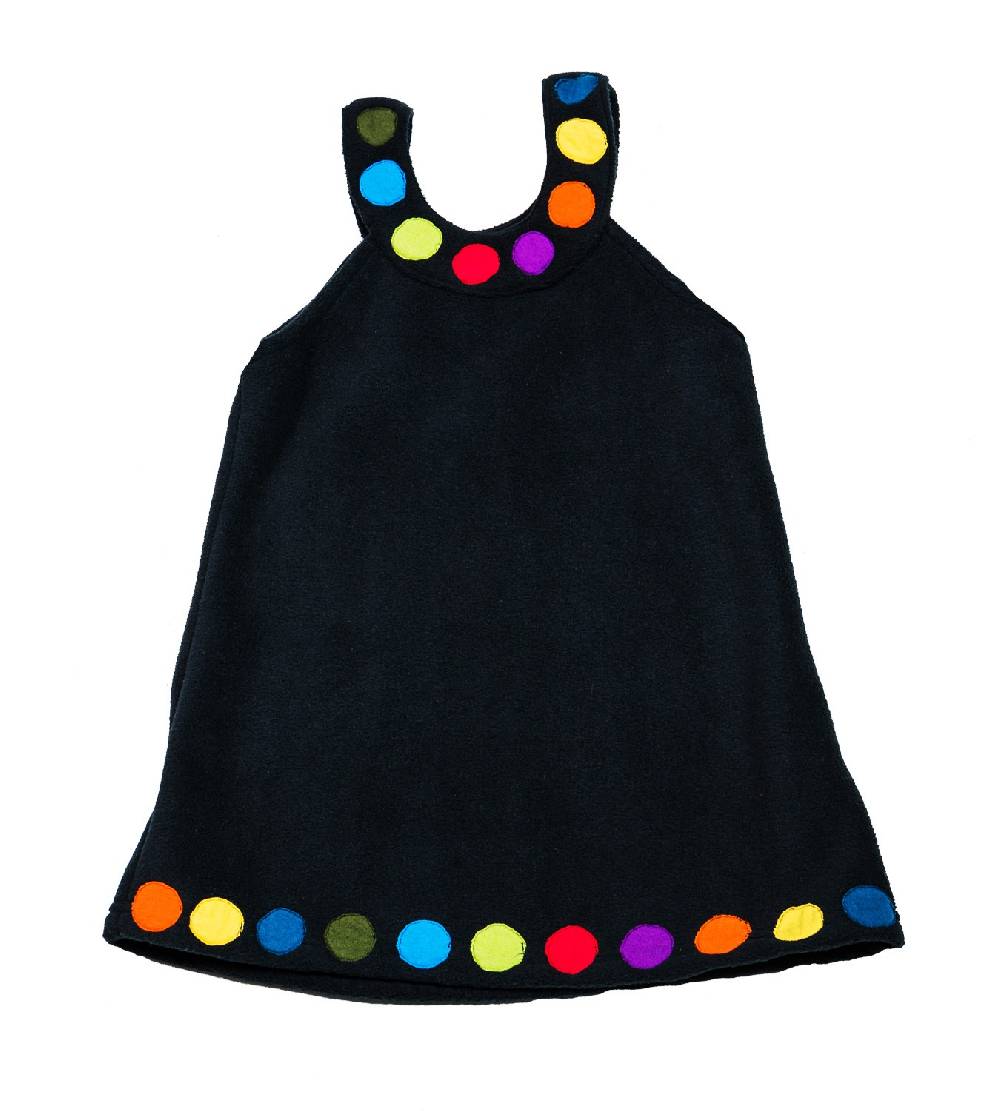 Kunst Und Magie Kunst und Magie Kinder Kleid /Trägerkleid aus Fleece Schlussverkauf