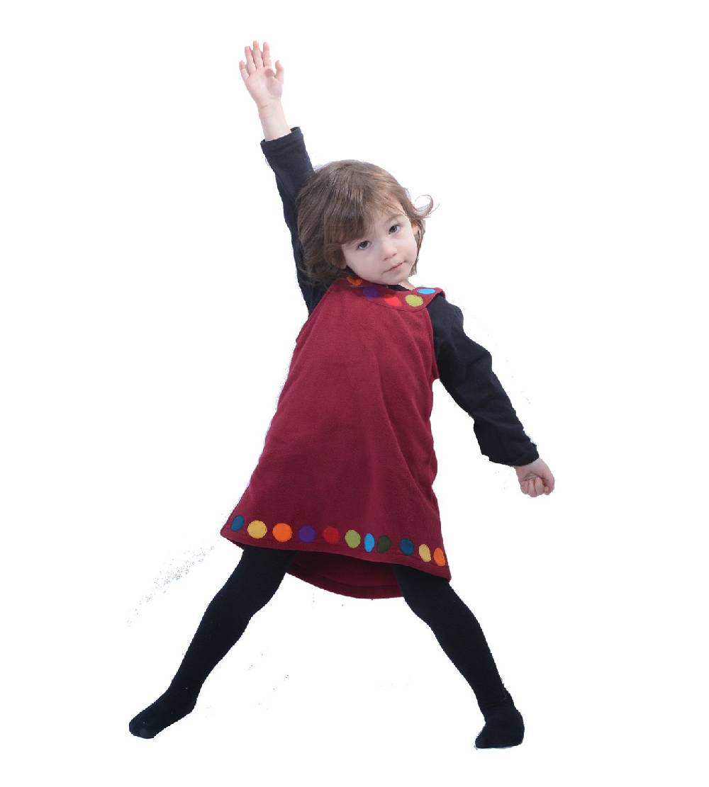 Kunst Und Magie Kunst und Magie Kinder Kleid /Trägerkleid aus Fleece Schlussverkauf