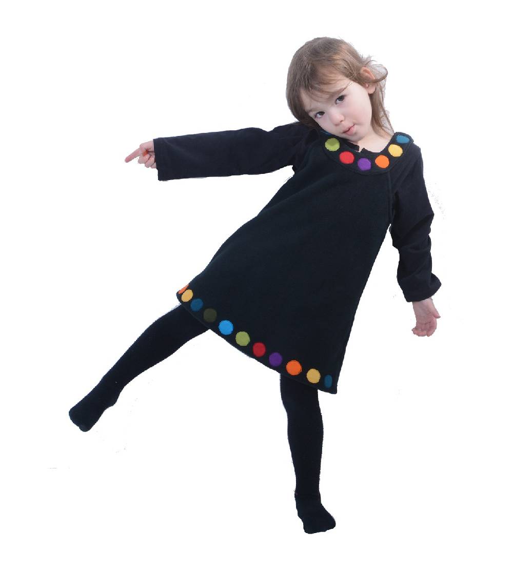 Kunst Und Magie Kunst und Magie Kinder Kleid /Trägerkleid aus Fleece Schlussverkauf