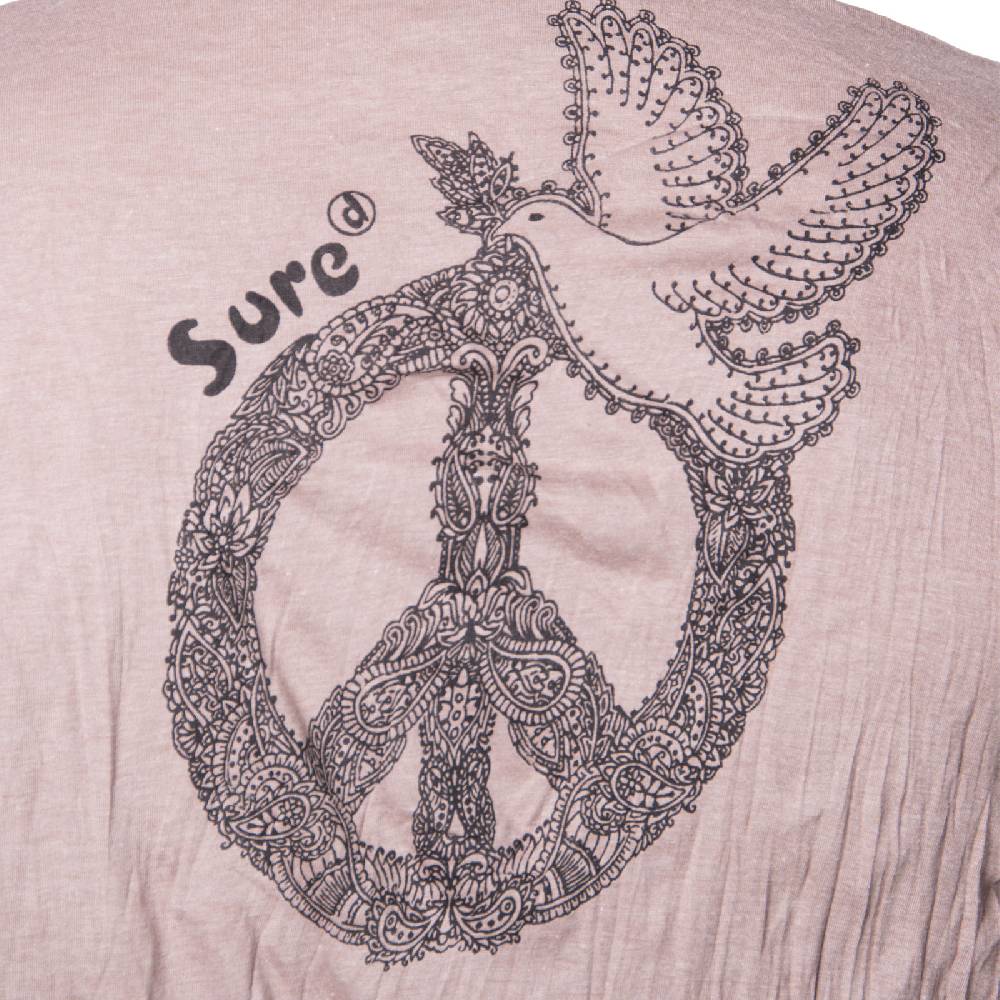 Kunst Und Magie Kunst und Magie Sure Hoody Kapuzen Shirt Peace mit Friedenstaube Günstig kaufen